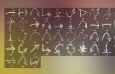 43款手绘效果箭头PS笔刷