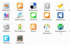 web2.0�罻ͼ�꣬ico��ʽ