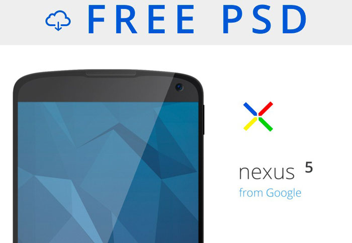 Nexus 5模型，PSD分层