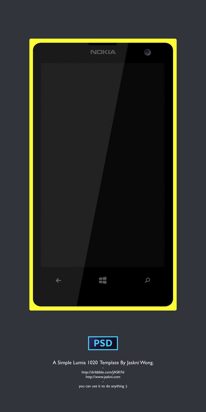 ŵLUMIA 1020 ƽ棬PSDʸز