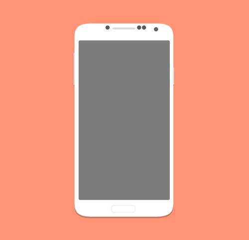 三星 Galaxy S4 UI手机模型