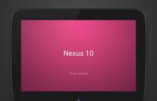 Nexus 10 模型概念版，PSD矢量素材
