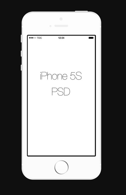 ɫiPhone5SֻģͣPSDʸز