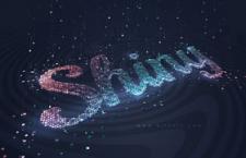 PS教程：酷炫破碎玻璃字体效果