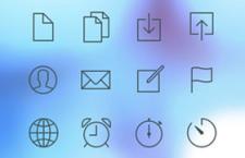 32枚线性IOS7风格图标，PSD源文件（2）