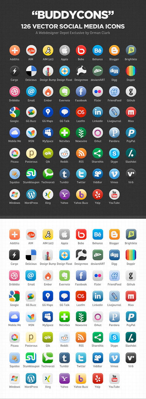 126öԲκͷ罻ýͼ꣬PNG AIԴļ