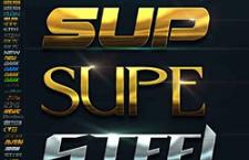 31种金属文字效果PS样式，asl PSD格式