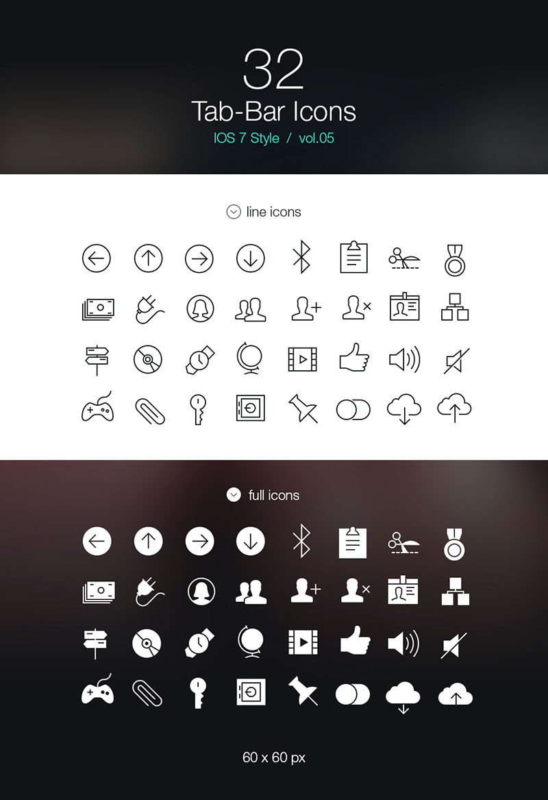 32ö����IOS7���ͼ�꣬PSD AIԴ�ļ���5��