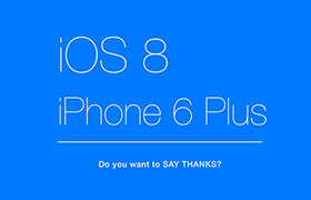 iOS 8 iPhone 6 Plus GUI PSD源文件