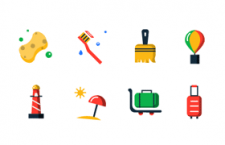 1000枚多彩图标，AI、PSD、Sketch、PNG 4种格式