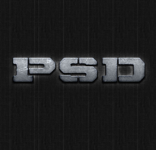 石头质感字体样式，PSD源文件