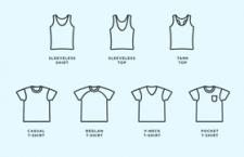 23枚线稿衣服图标，AI源文件