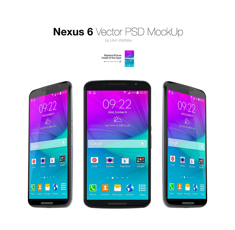 Nexus 6 ǶֻģͣPSDԴļ