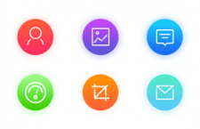 6öiOS10 ���ͼ�꣬PSDԴ�ļ�