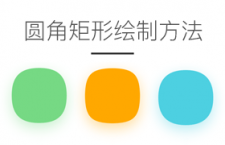 3种圆角矩形绘制方法