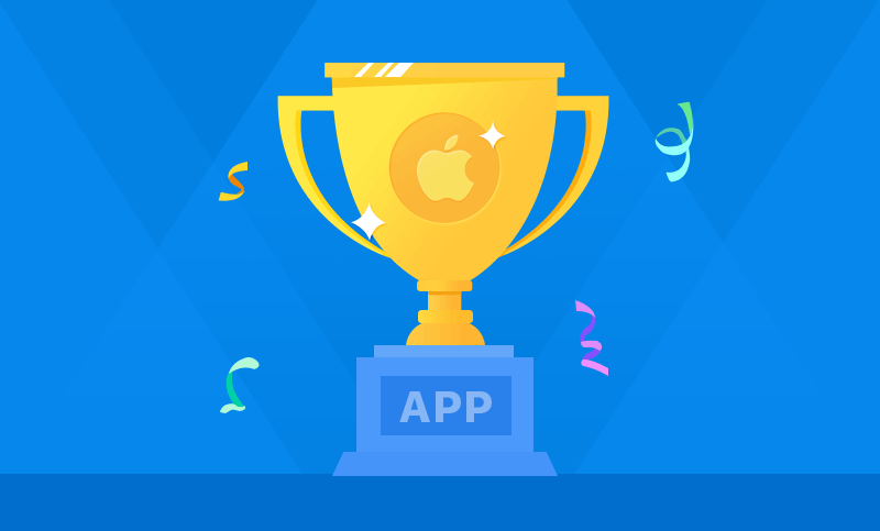 APP冠军奖杯，PSD源文件