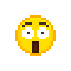 24枚emoji表情像素图标，GIF图标
