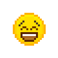 24枚emoji表情像素图标，GIF图标
