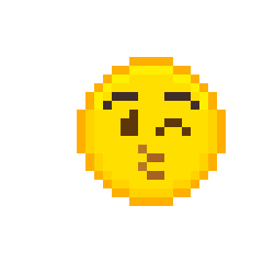 24枚emoji表情像素图标，GIF图标