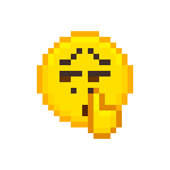 24枚emoji表情像素图标，GIF图标