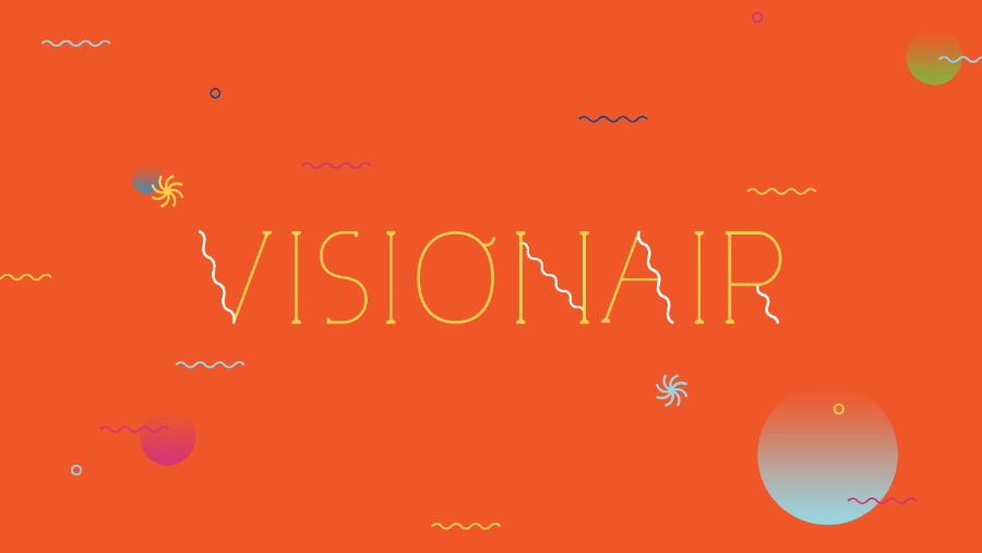 visionair 有趣的英文字体