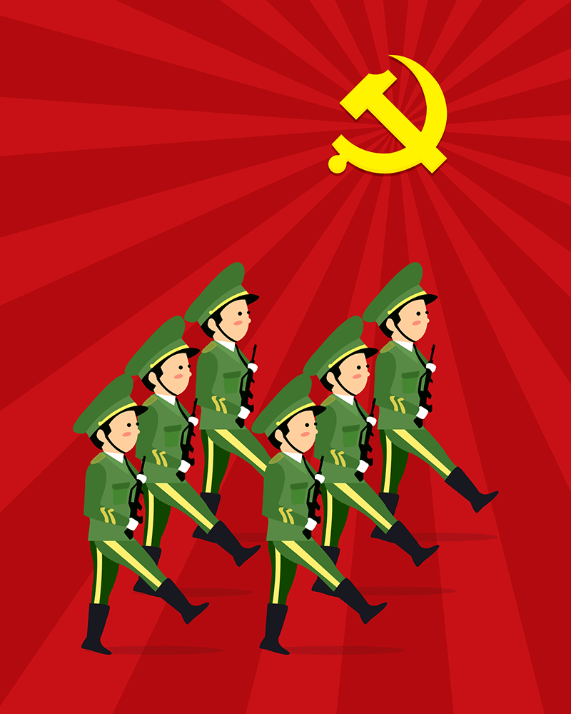 八一建军节广告图，PSD源文件
