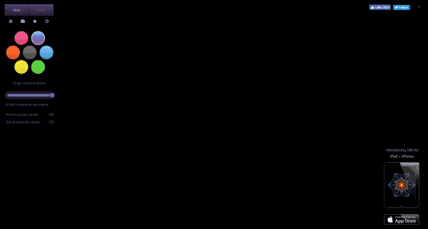 Silk:镜像炫光生成器