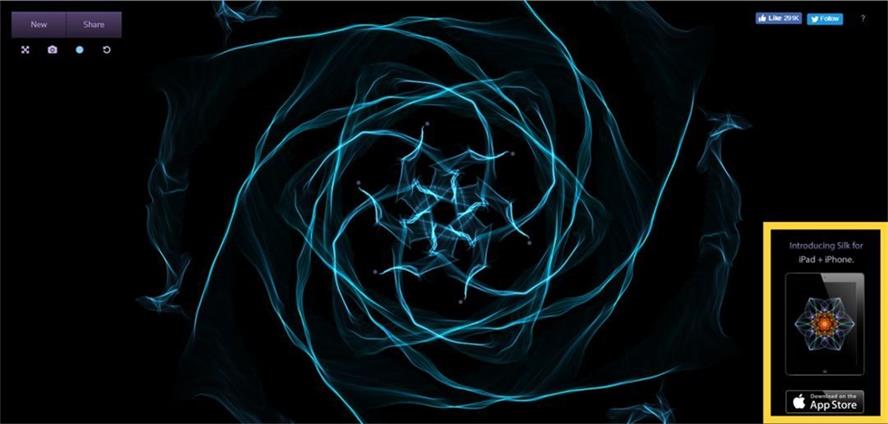 Silk:镜像炫光生成器