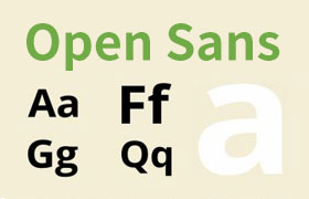 Open Sans 谷歌开源字体 完整版