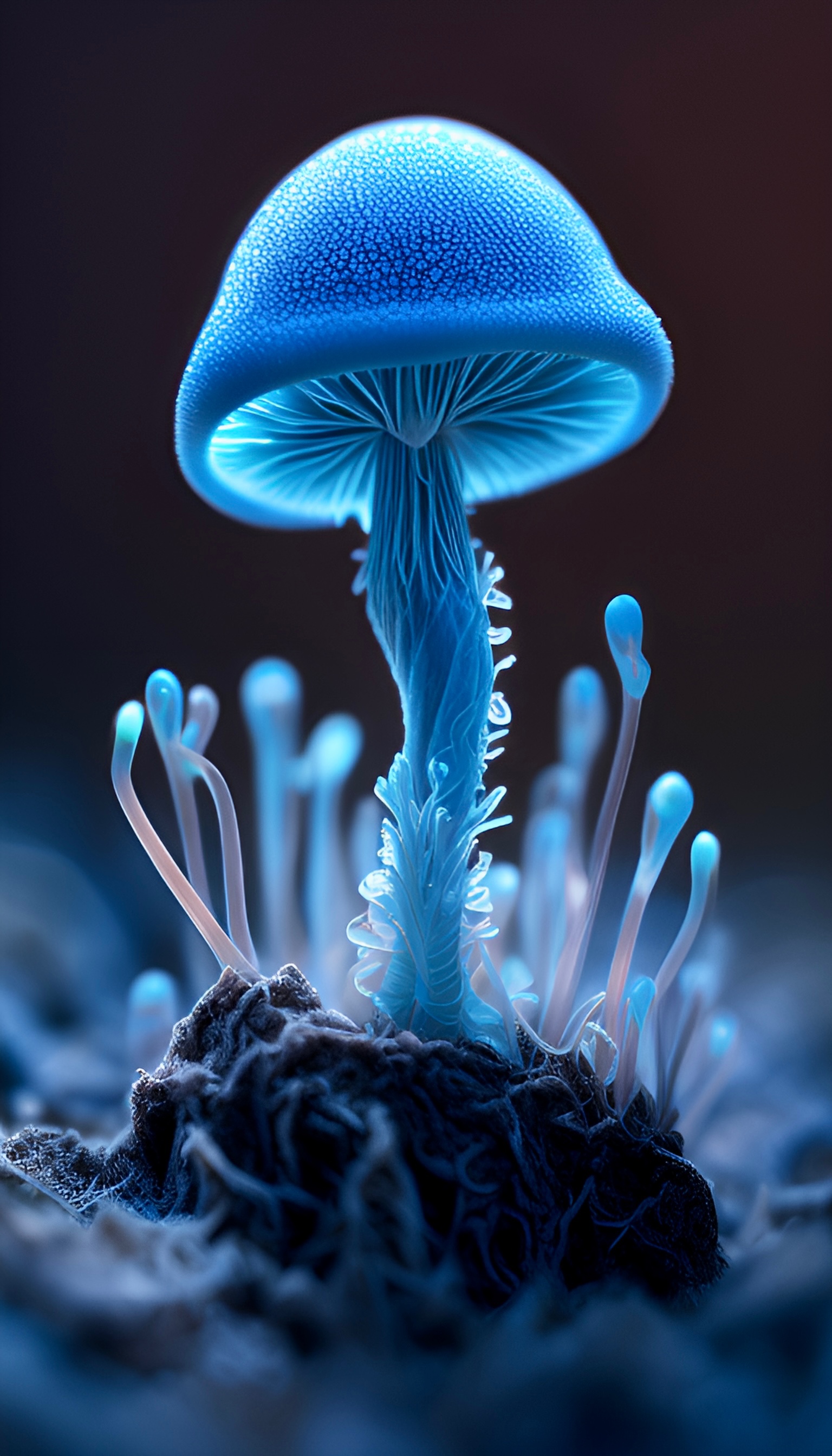 蘑菇•蓝