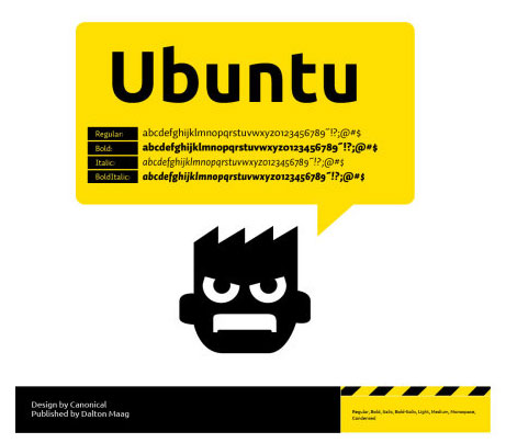 ubuntu商业精品字体