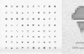 80枚精致16x16图标，PSD格式