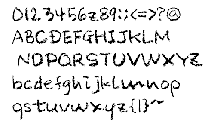 粉笔字效果字体