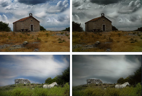 ŷ����ɫ��Ч��PS����