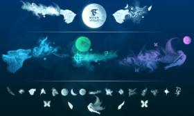 奇幻魔法系列PS笔刷