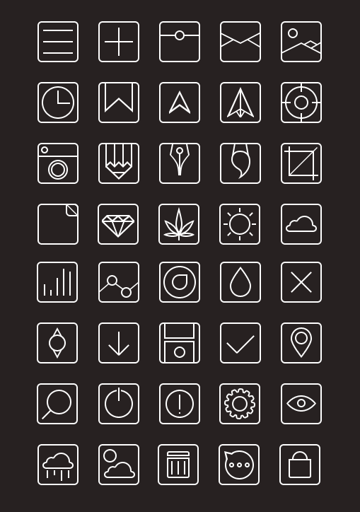 40öIOS7��������ͼ�꣬PSDʸ���ֲ�