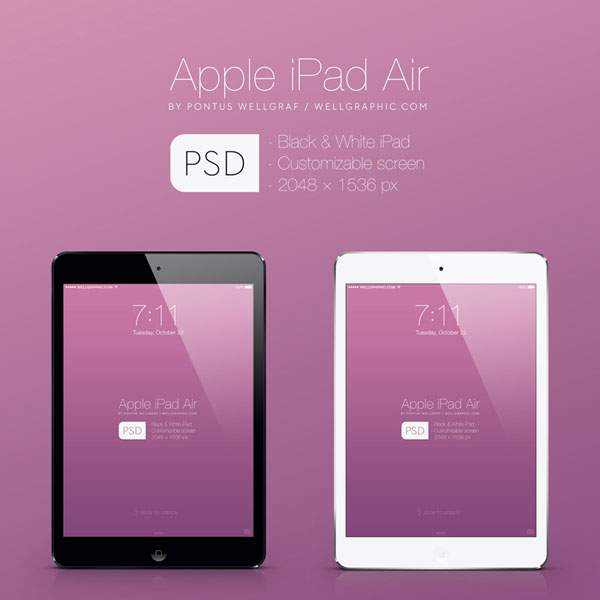 ipad airɫɫģͣʸPSDֲ