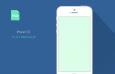 iphone 5s 扁平化风格，psd矢量分层