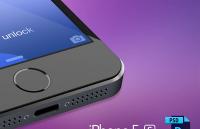 黑色iphone 5s透视效果