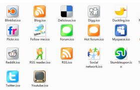 web2.0罻ͼ꣬icoʽ