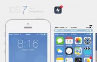 苹果ios7系统UI界面完整PSD源文件