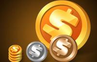 实用质感金币素材，PSD分层