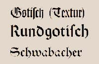 Blackletter哥特手写英文字体