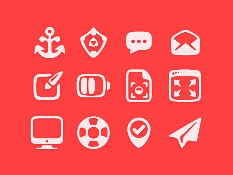 12ö�ɰ�ͼ�꣬PSDԴ�ļ�