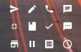 Android5.0最新Google图标，AI源文件
