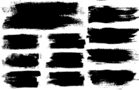 31款霸气墨迹高质量矢量素材，AI源文件