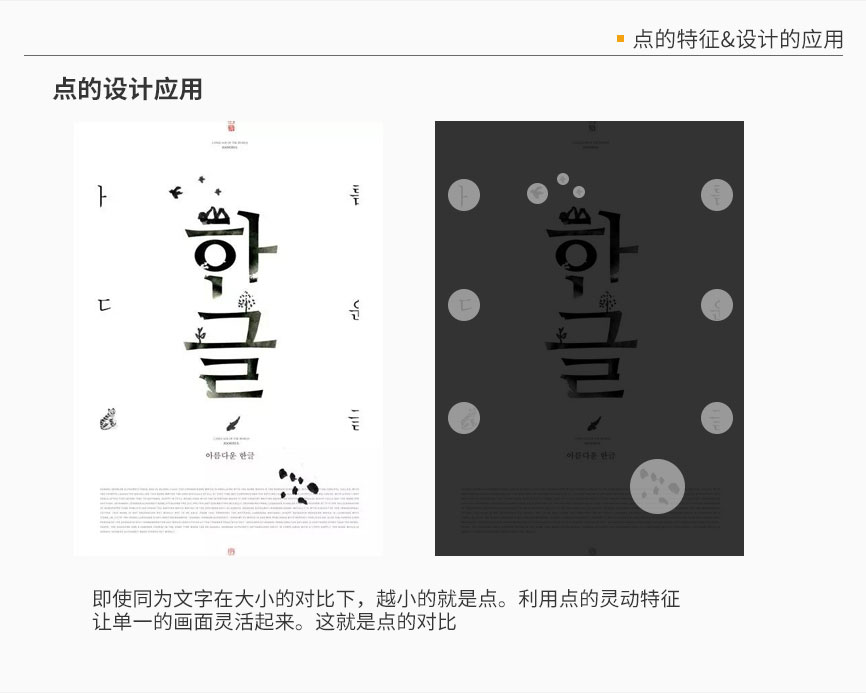 学会用点线面设计