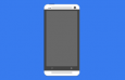HTC One UI手机模型