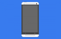 HTC One UI手机模型