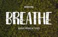文艺范 Breathe英文字体